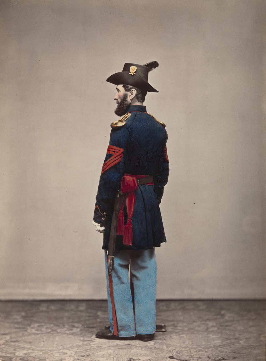 Artilleri, kvartermestersergent, 1866. af Oliver H. Willard.