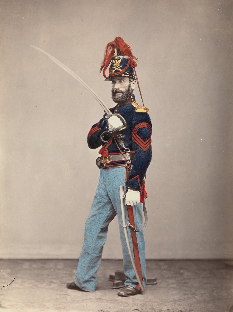 Let Artilleri, Sergent Major, 1866. af Oliver H. Willard.