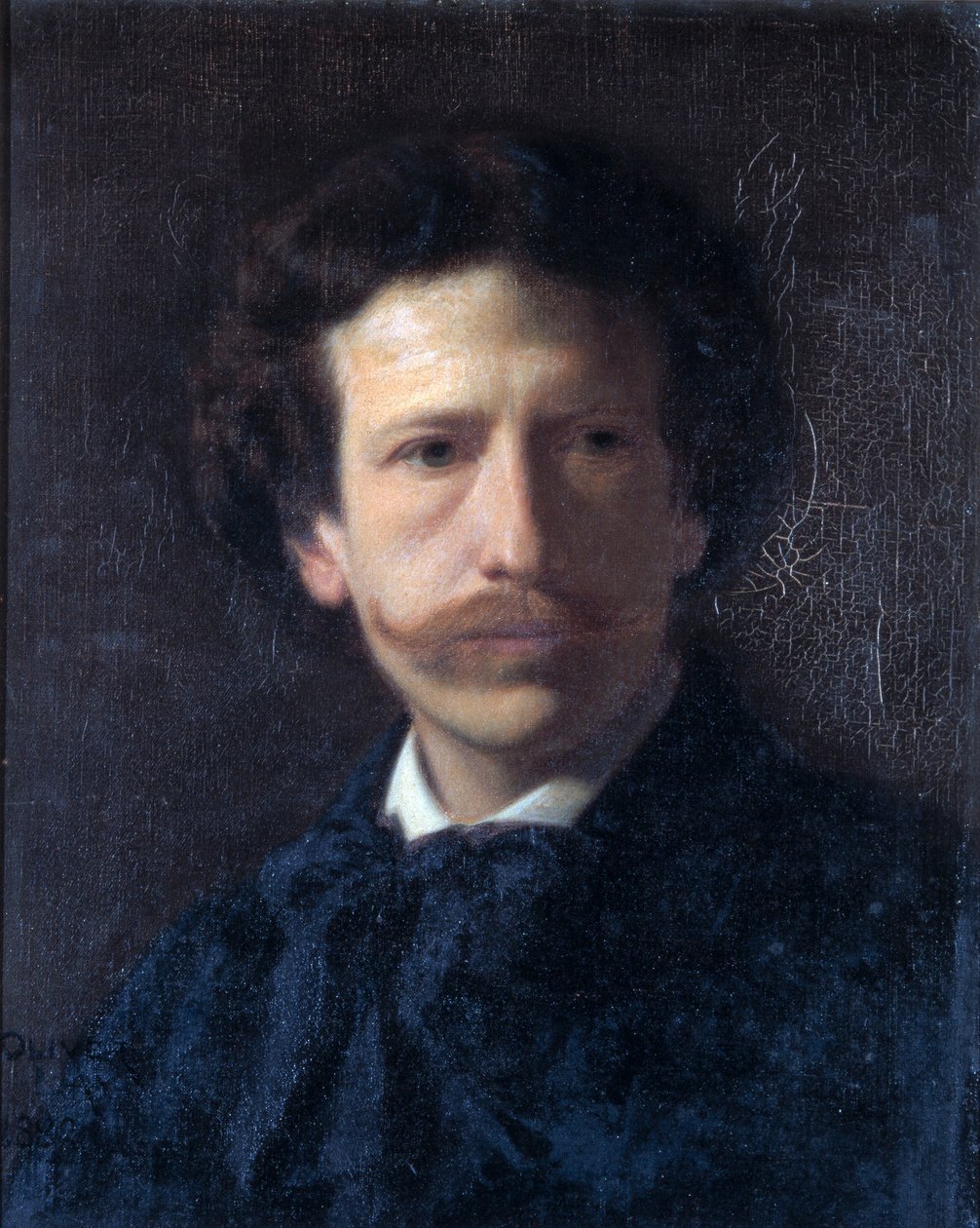 Selvportræt af Oliver Ingraham Lay