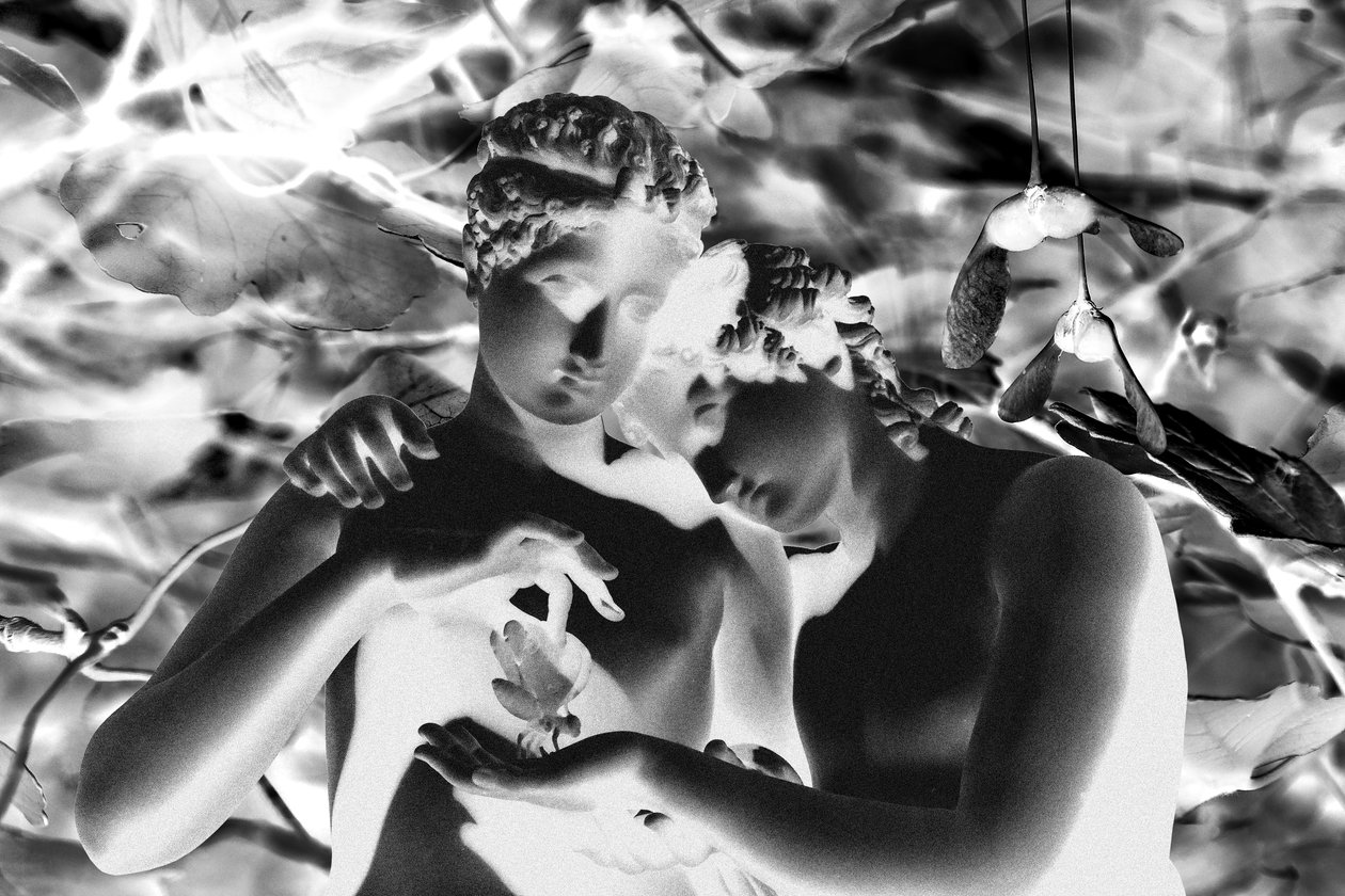 Amore e Psiche, 2019 (digitale blandede medier) af Olivia Gozzano