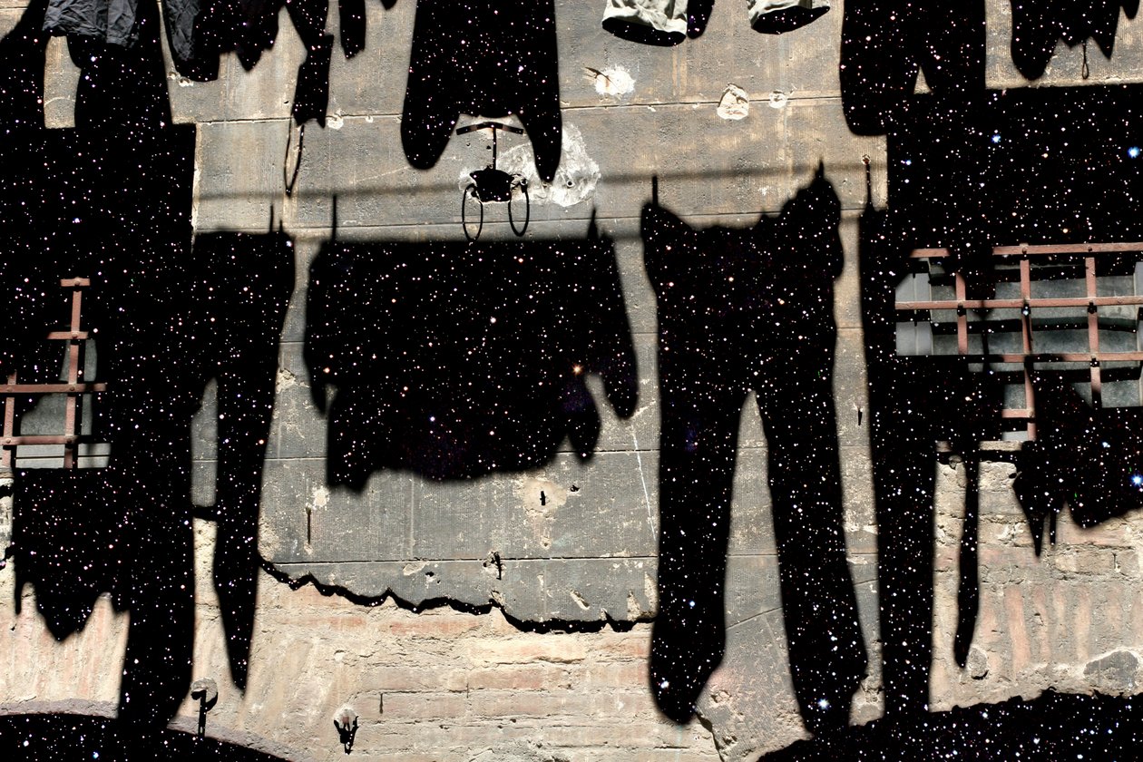 Tuscan Trousers, 2005 (Digital mixed media) af Olivia Gozzano