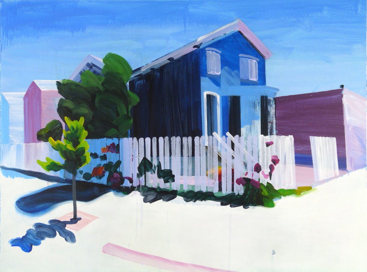 Klnd 2, 2015 (akryl på lærred) af Olivier Morel