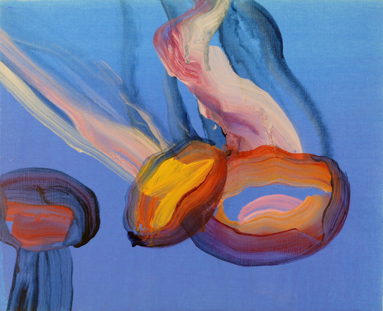 Méduses 11, 2013 (akryl på lærred) af Olivier Morel