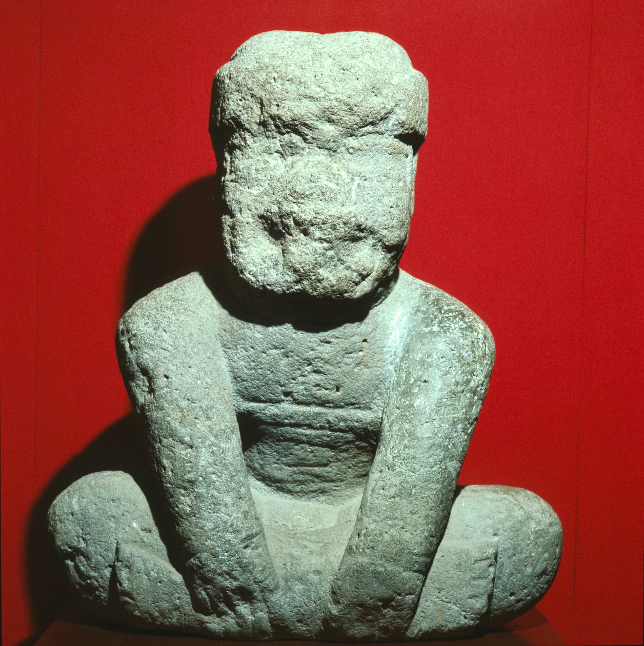 Statue, præ-klassisk periode (sten) af Olmec Olmec