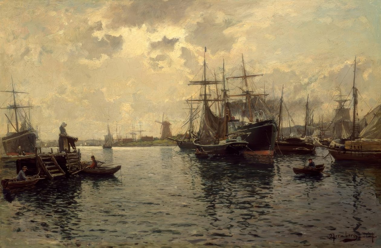 O. Jernberg, hollandsk havn af Olof Jernberg
