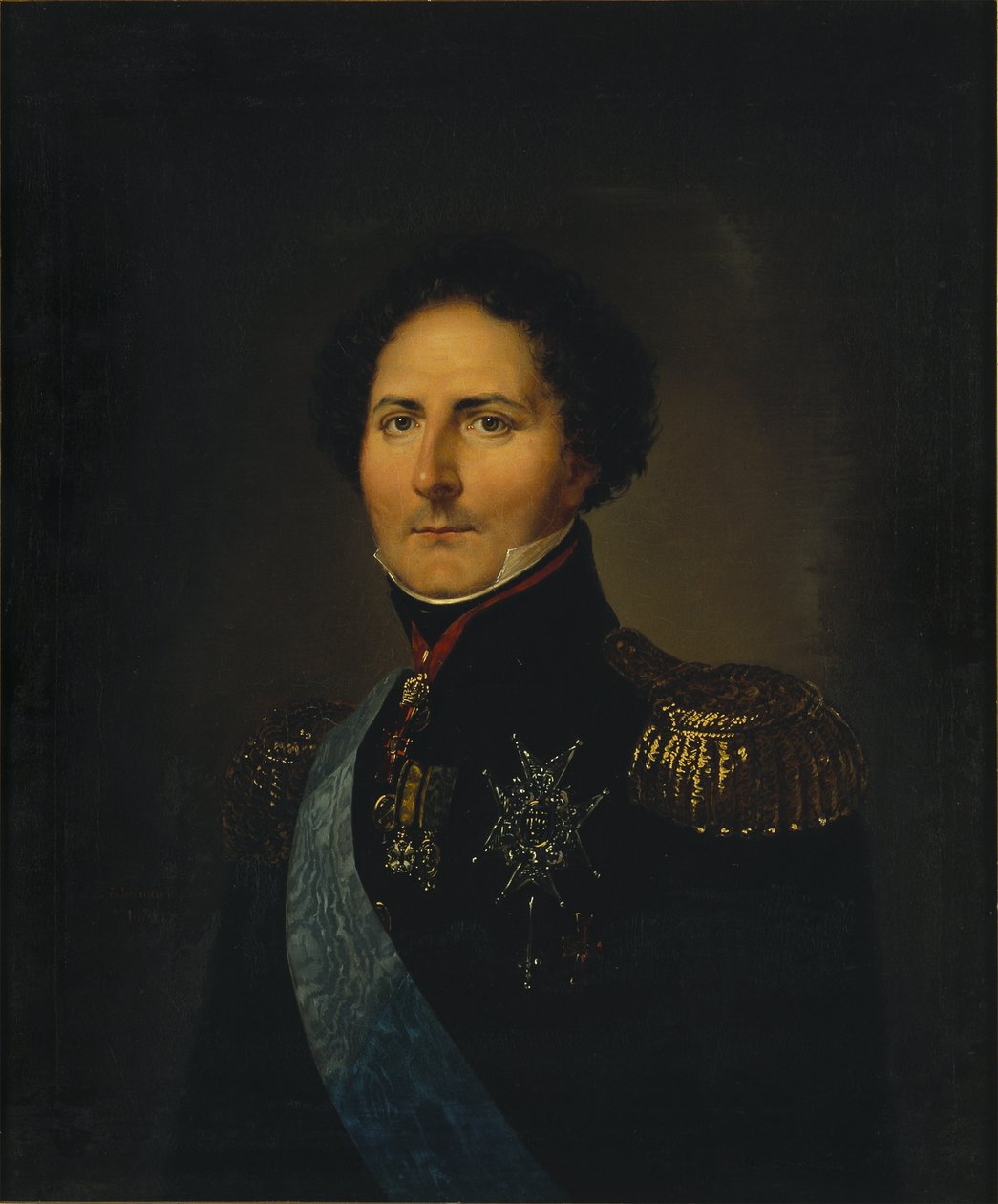 Portræt af Karl XIV Johannes 1763-1844, konge af Sverige, 1831. af Olof Johan Södermark