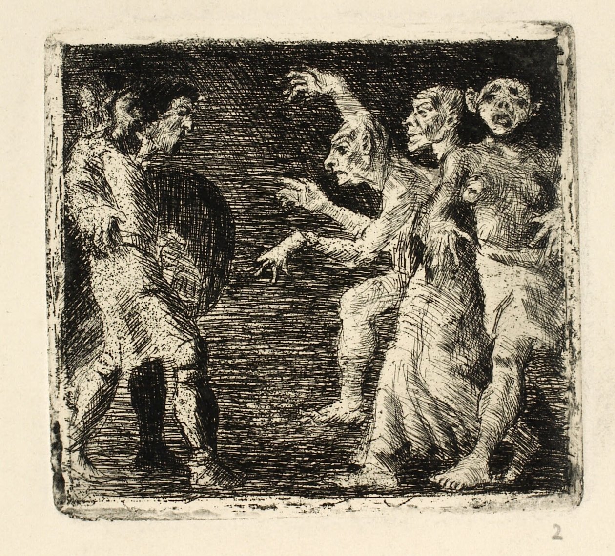 Macbeth og heksene af Oluf Hartmann