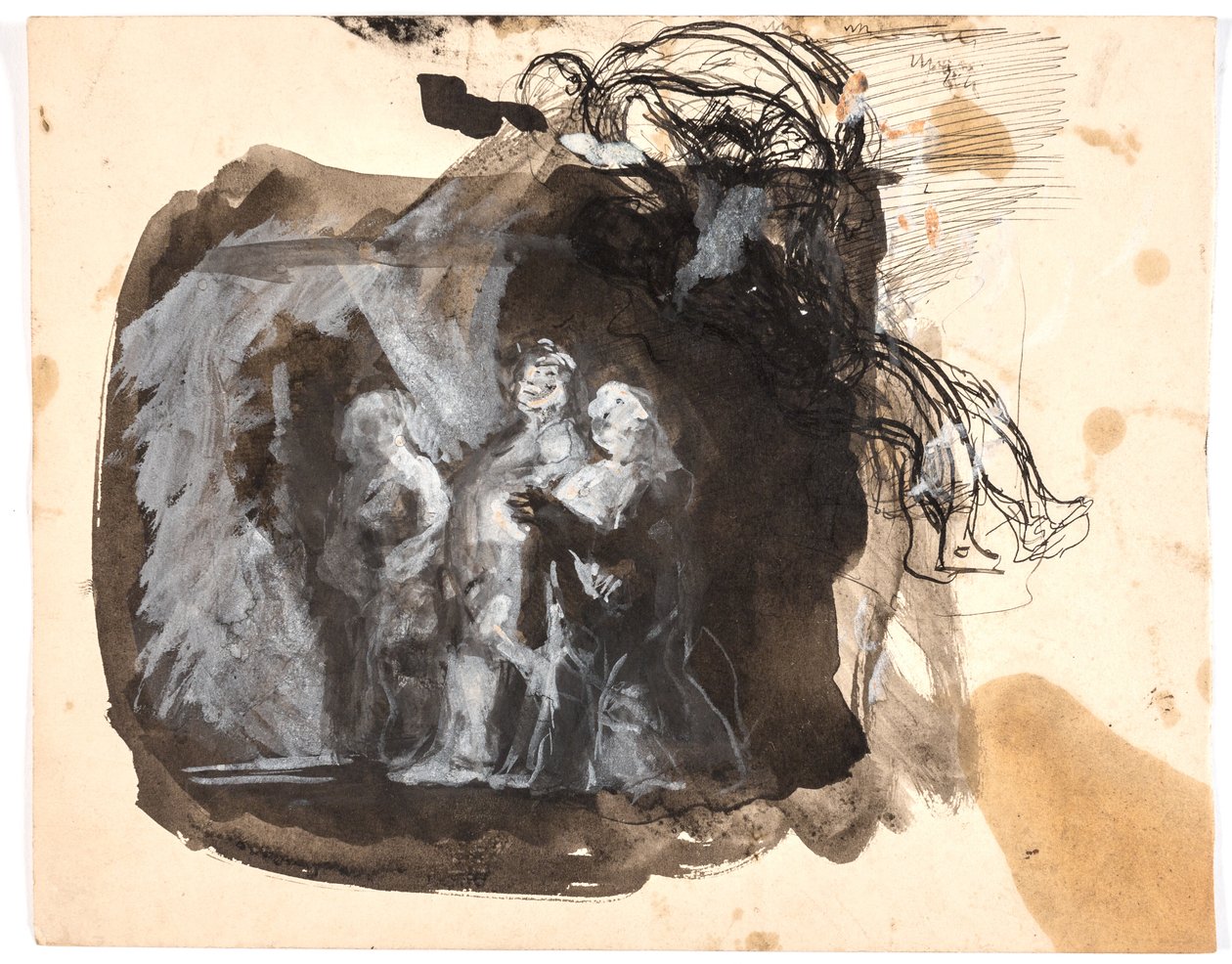 Studie til "Diogenes" af Oluf Hartmann