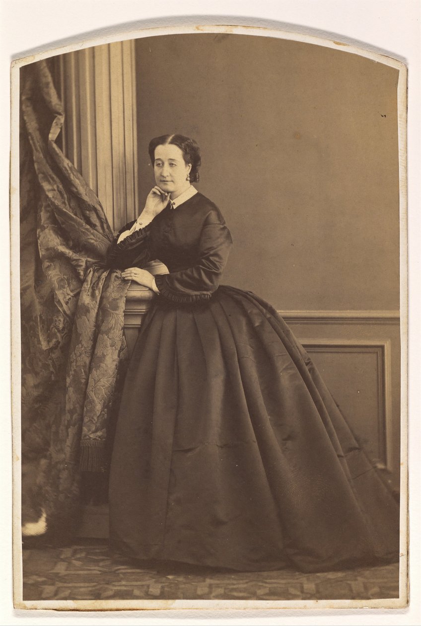 Kejserinde Eugenie, 1860. af Olympe Aguado