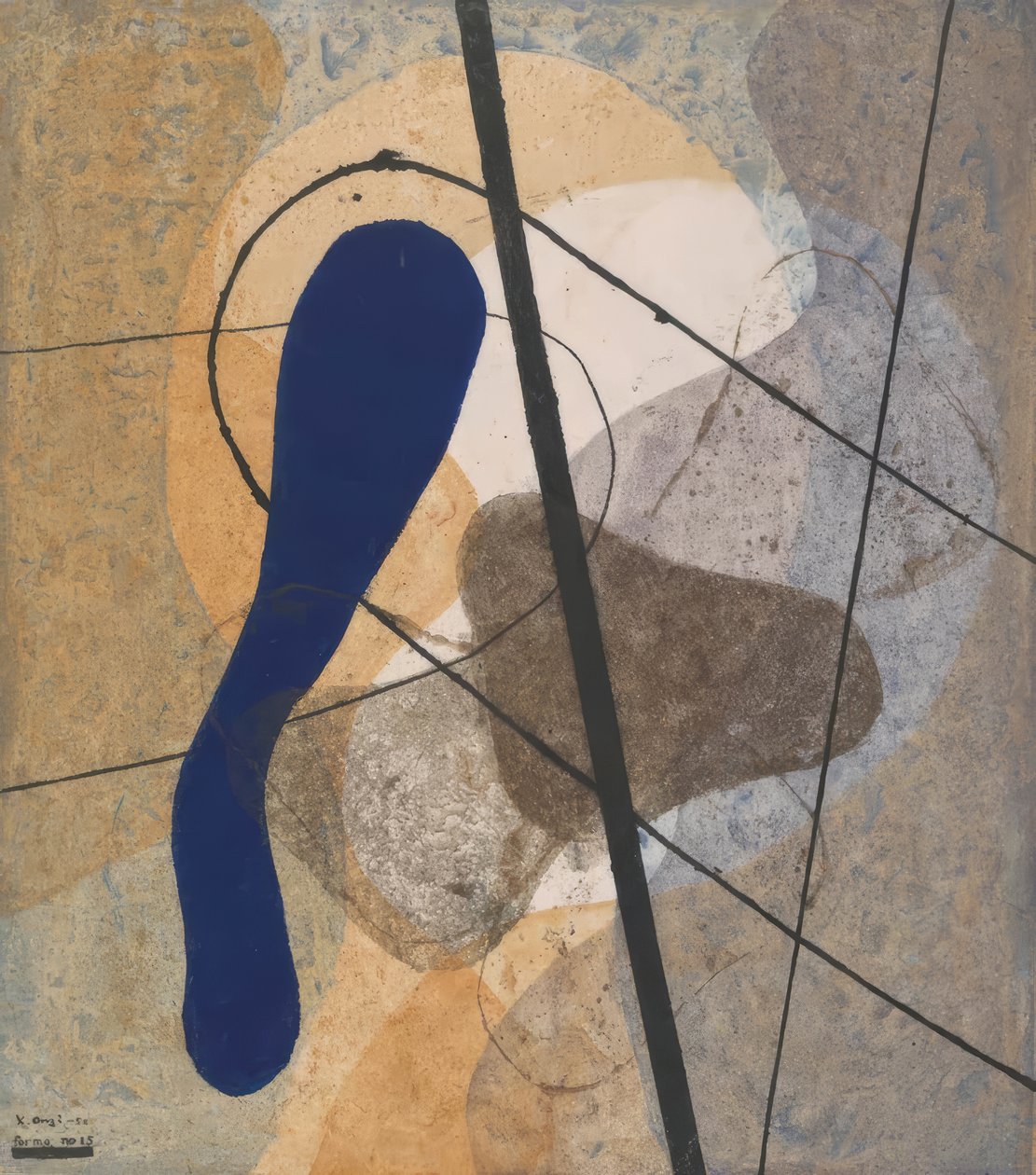 Formular nr. 15: Ting i bevægelse af Onchi Kôshirô