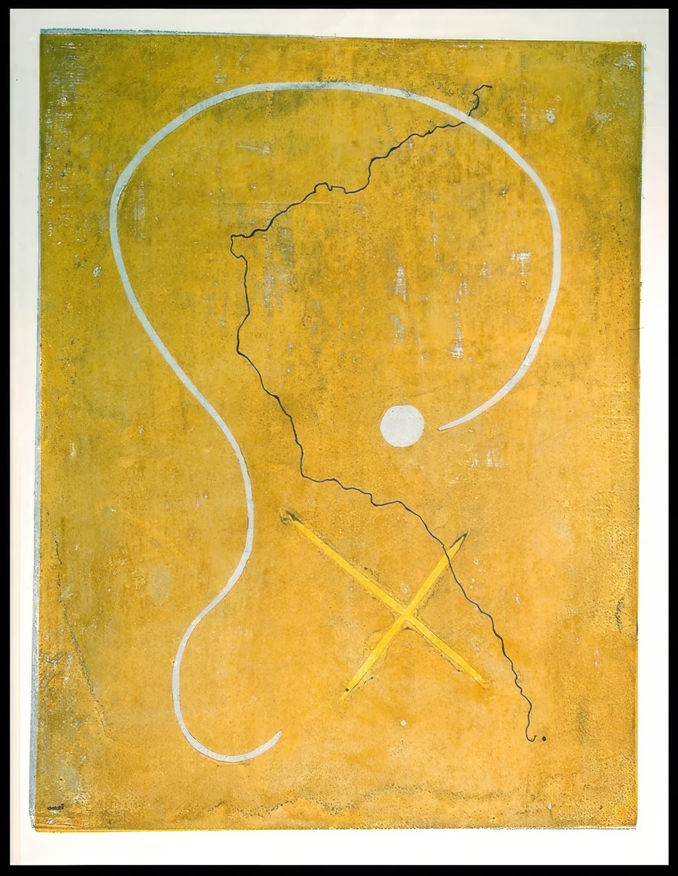 Improvisation nr. 4 af Onchi Kôshirô