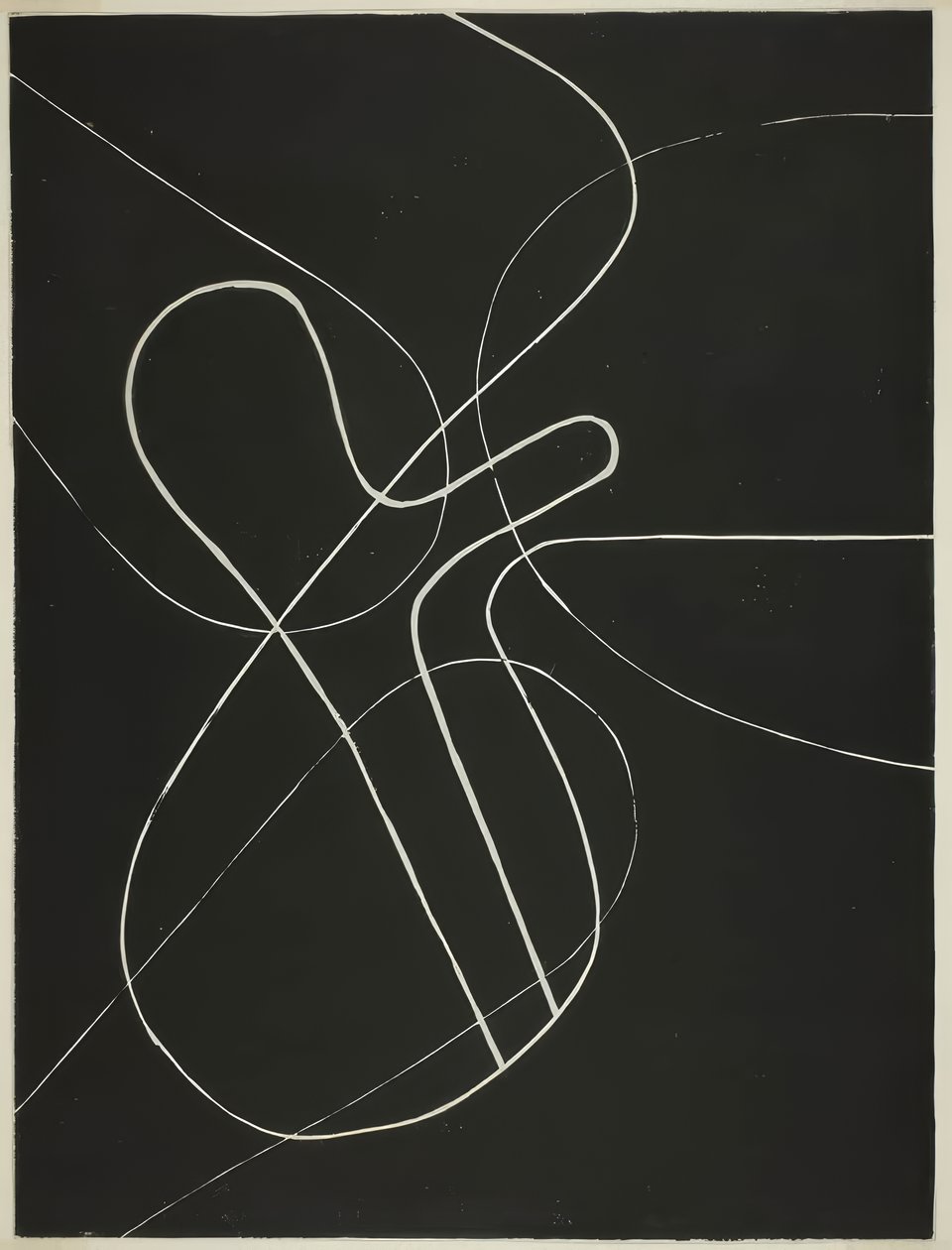 Improvisation nr. 3: Linje af Onchi Kôshirô