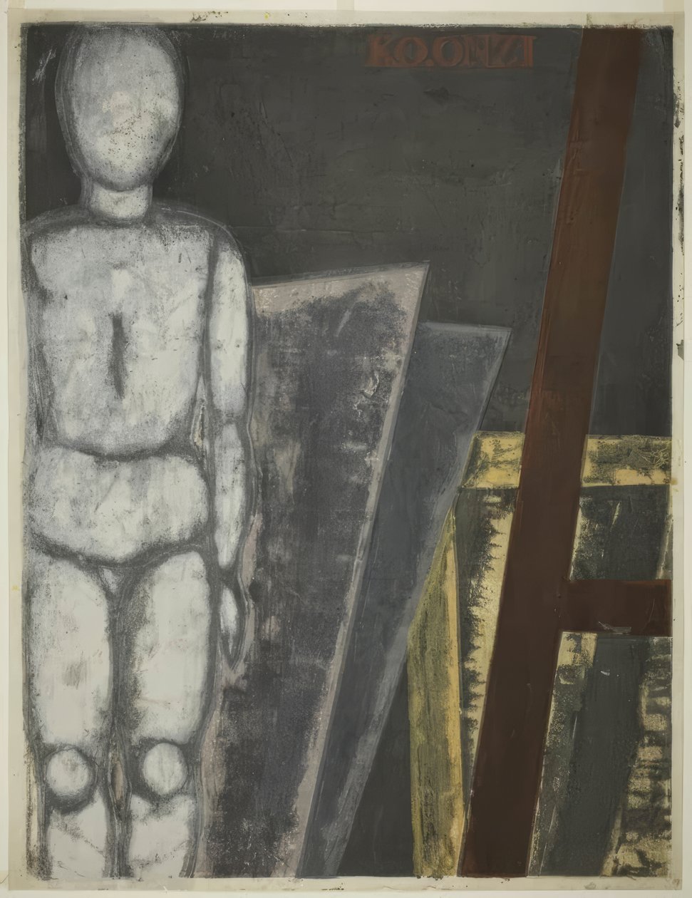 Mannequin i studiet af Onchi Kôshirô