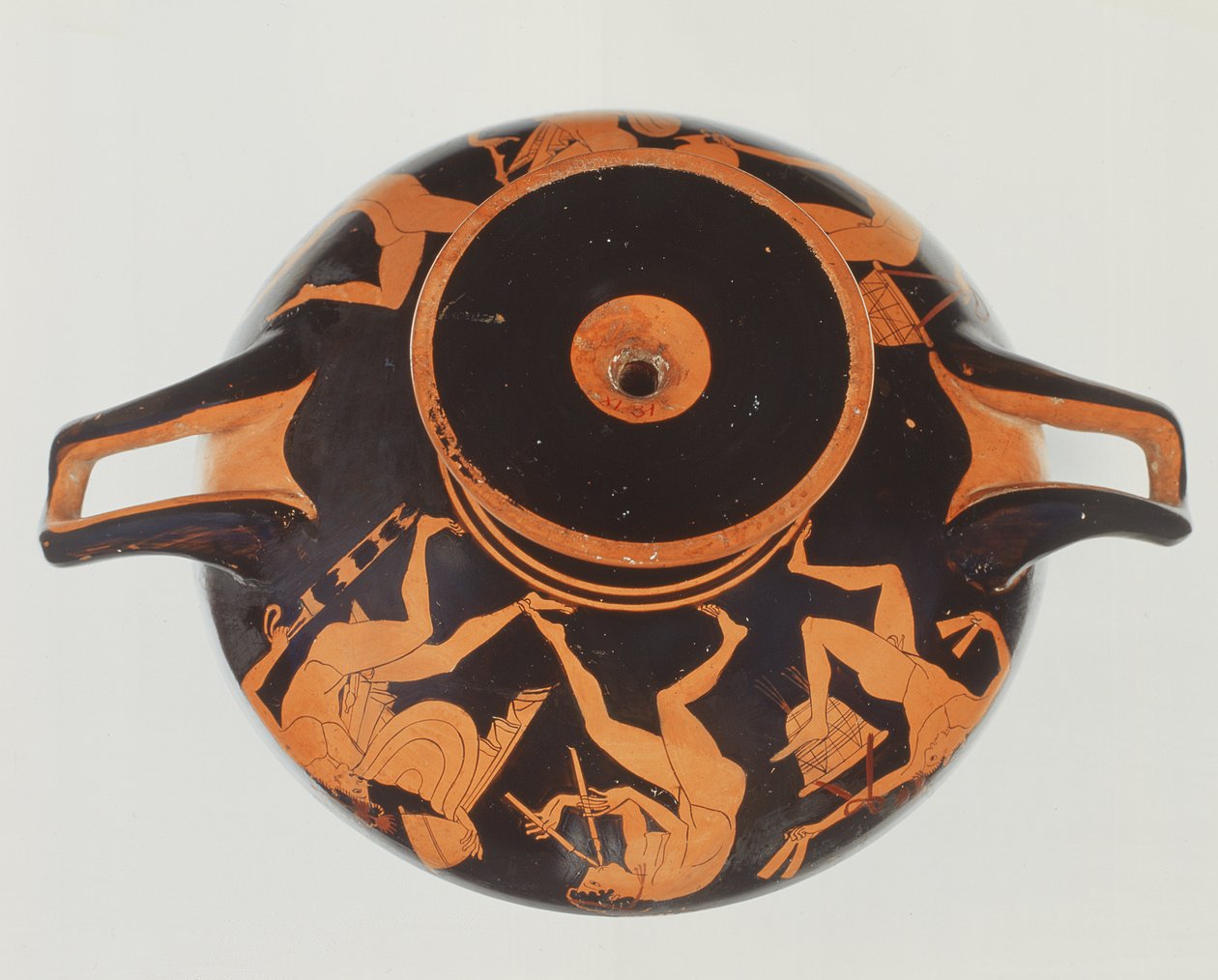 Attic rødfigur kylix, 500-450 f.Kr. (keramik) af Onesimos Painter