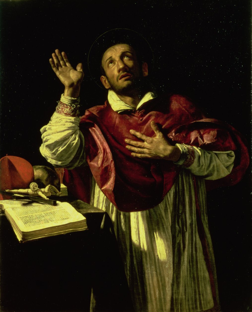 Sankt Carlo Borromeo, ca. 1610 af Orazio Borgianni