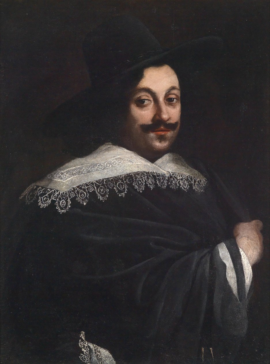 Portræt af en adelsmand af Orazio Fidani
