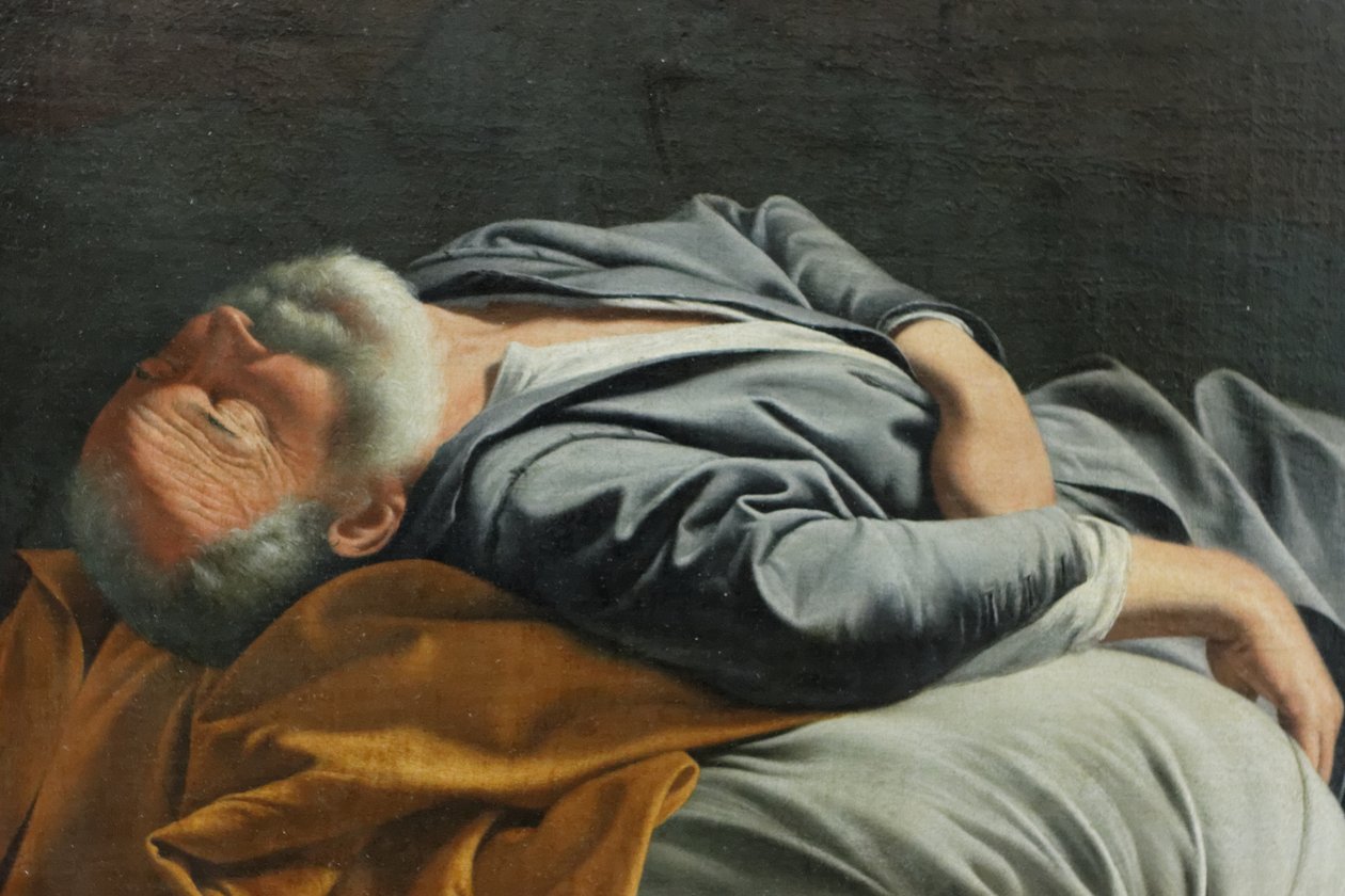 Hvil på flyvningen til Egypten af Orazio Gentileschi