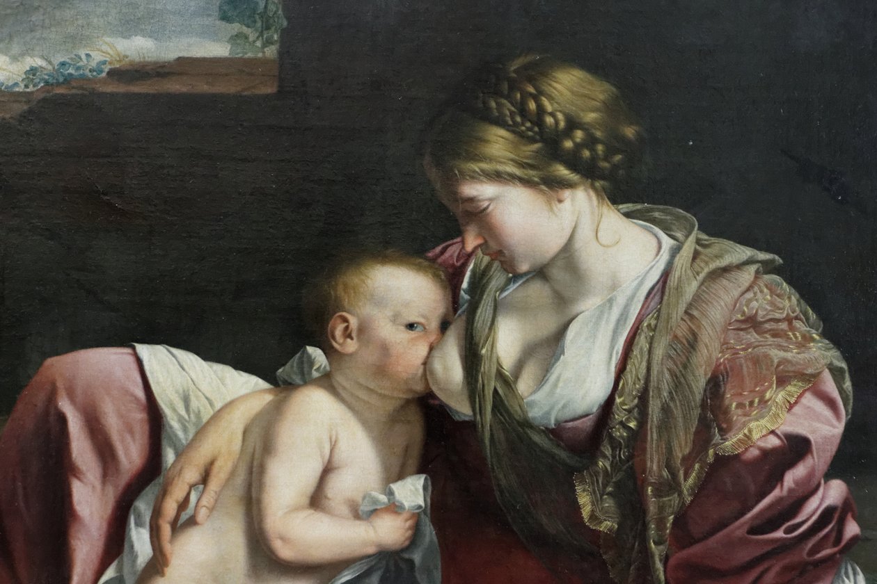 Hvil på flyvningen til Egypten af Orazio Gentileschi