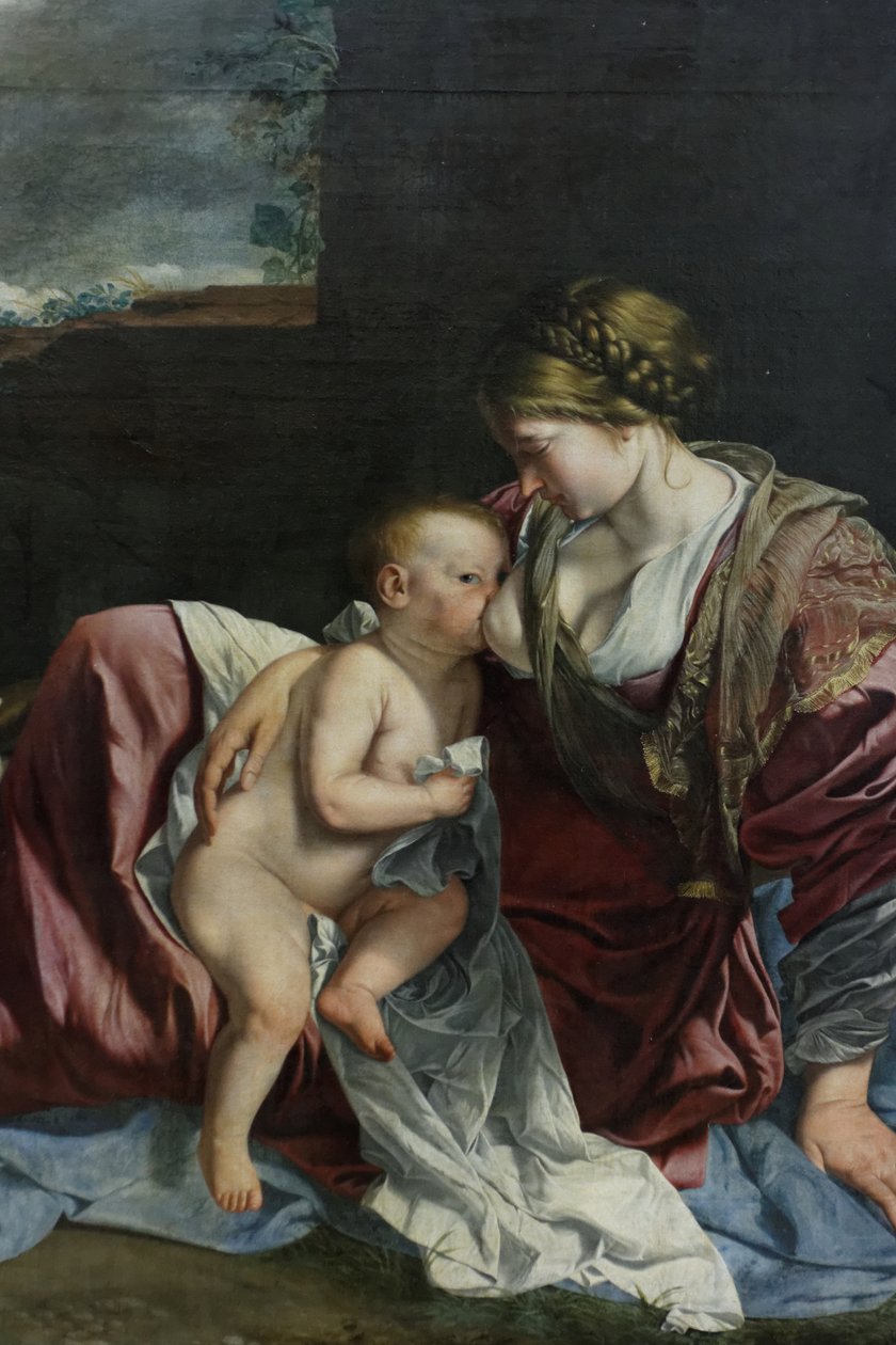 Hvil på flyvningen til Egypten af Orazio Gentileschi