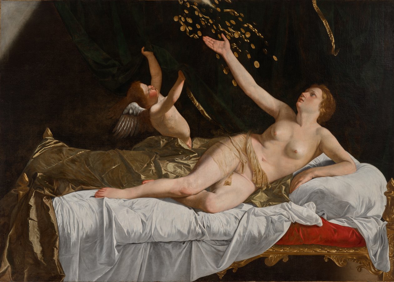 Danae af Orazio Gentileschi