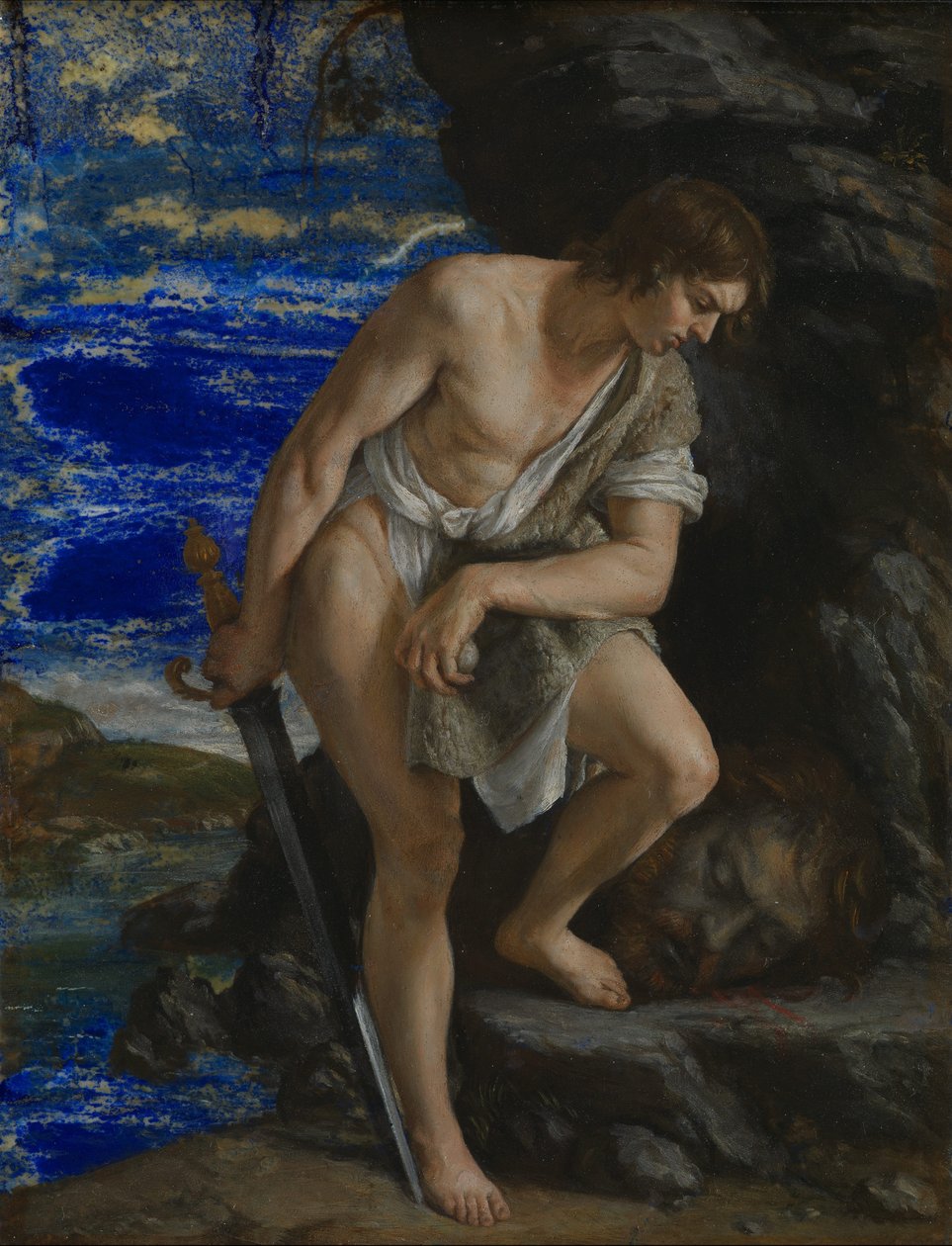 David betragter Goliat