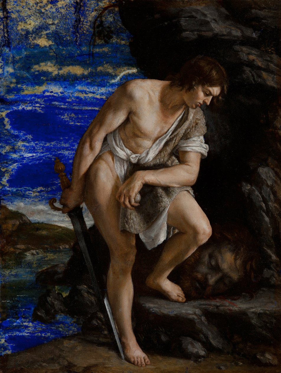 David med Goliats hoved af Orazio Gentileschi