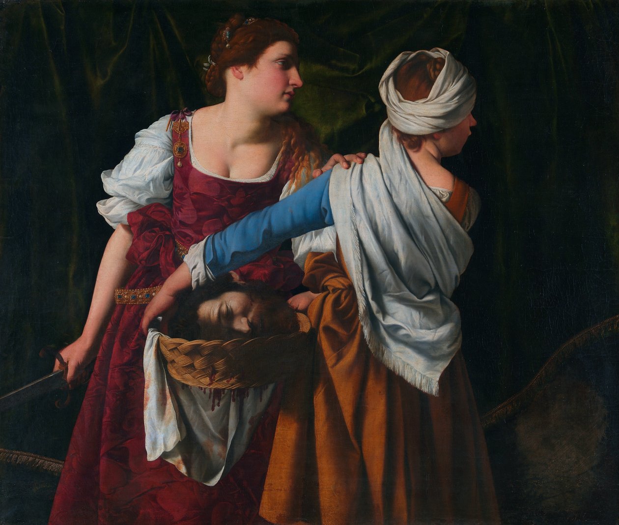 Judith og hendes tjenestepige med Holofernes
