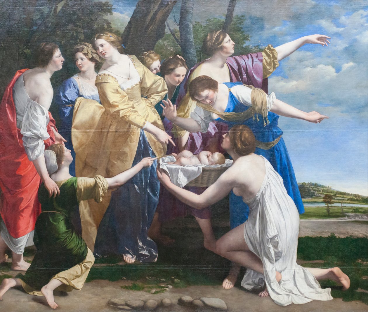 Fundet af Moses, begyndelsen af 1630