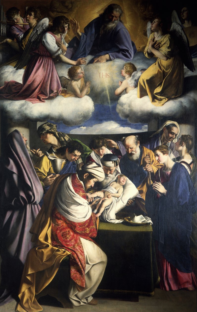 Kristi omskæring, 1607. af Orazio Gentileschi