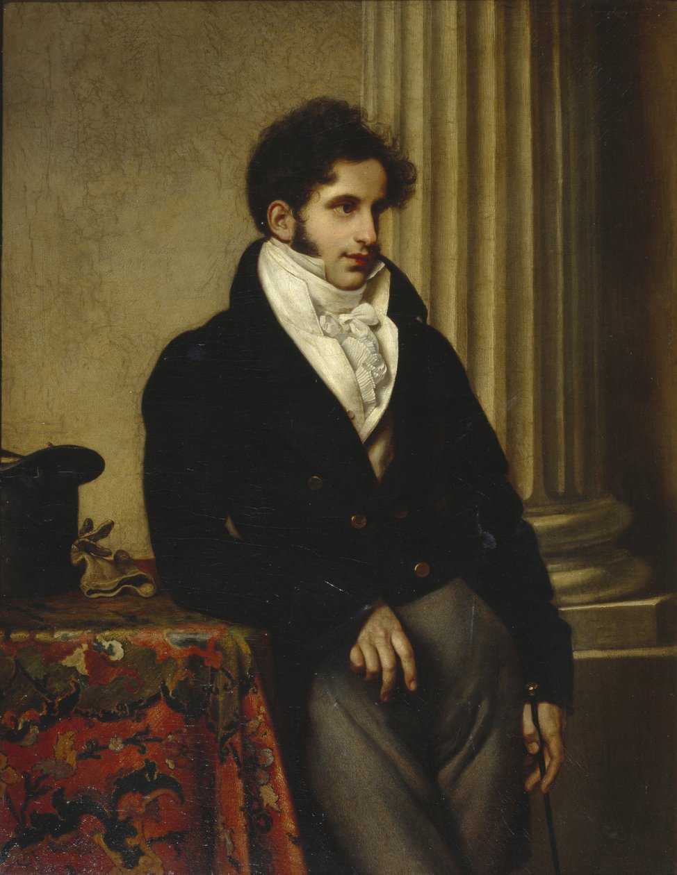 Portræt af grev Sergey Semionovich Uvarov 1786-1855, 1815-1816 af Orest Adamovich Kiprensky