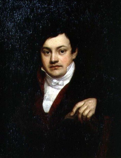 Portræt af Ivan Vasilievich Kusov (1750-1819) 1808 (olie på lærred) af Orest Adamovich Kiprensky
