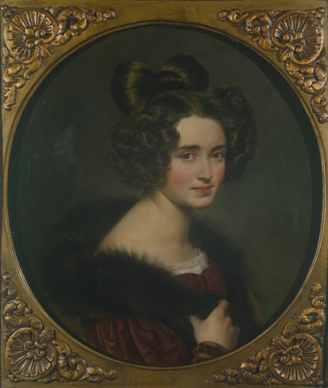 Portræt af Olimpiada Ryumina, 1826 af Orest Adamovich Kiprensky