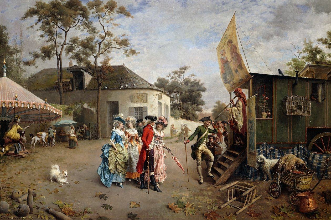 Spåkonen af Oreste Cortazzo