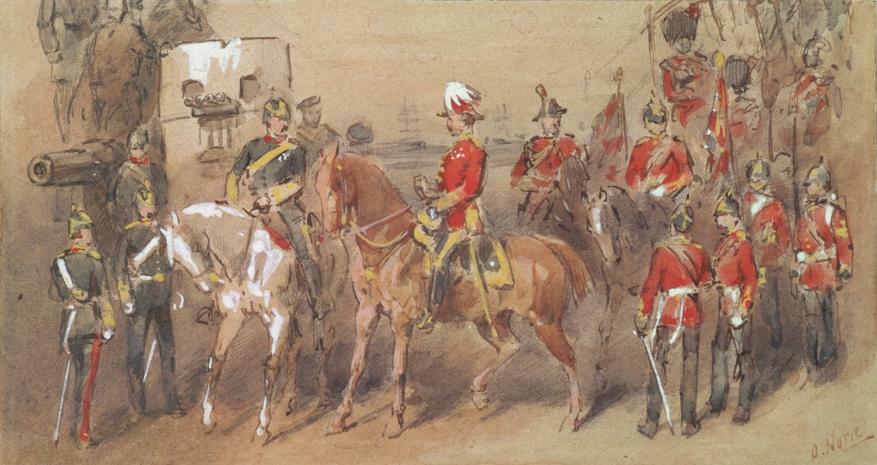 General Sir Garnet Wolseley (1833-1913) i Alexandria, 1882 af Orlando Norie