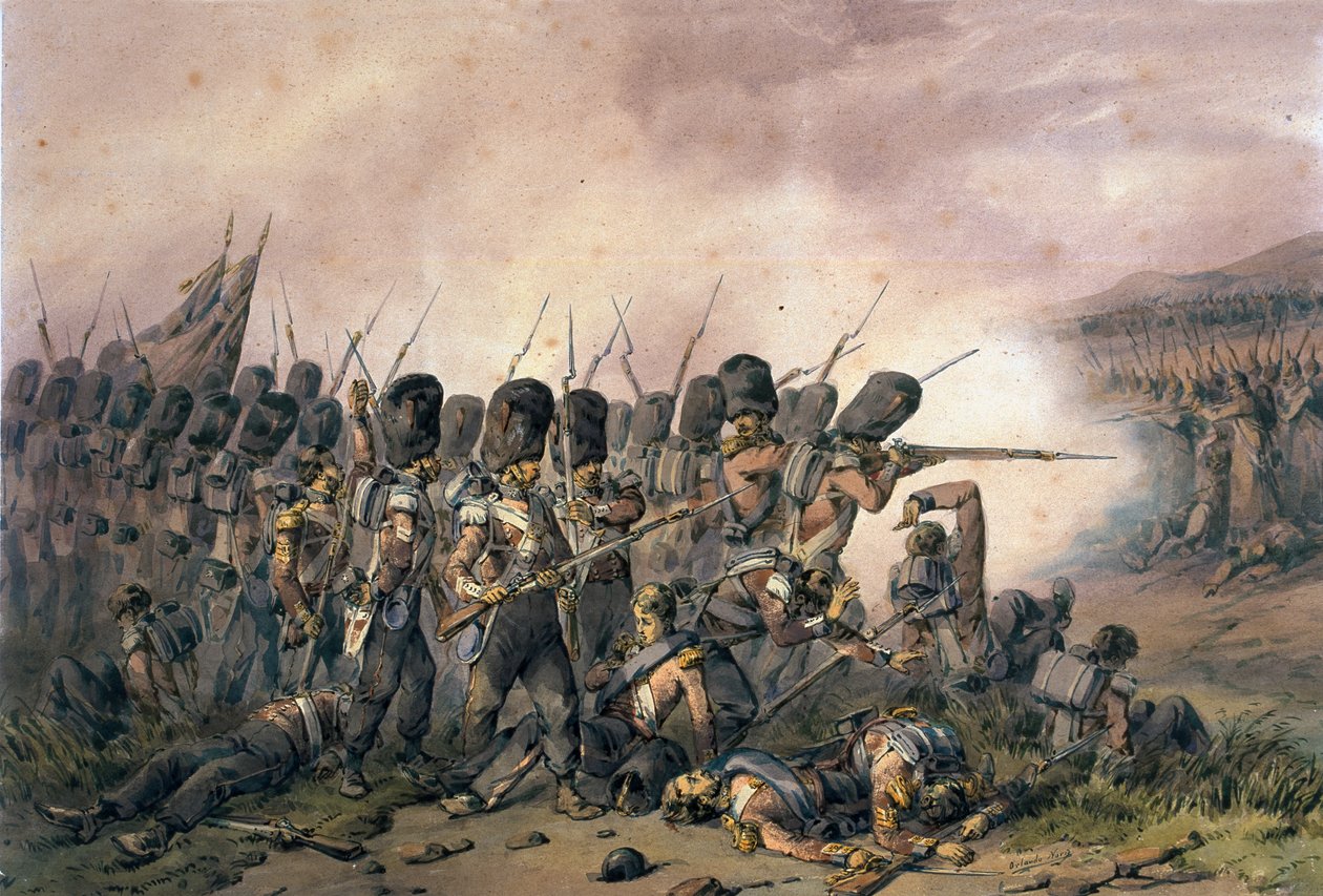Slaget ved Alma, 20. september 1854 af Orlando Norie