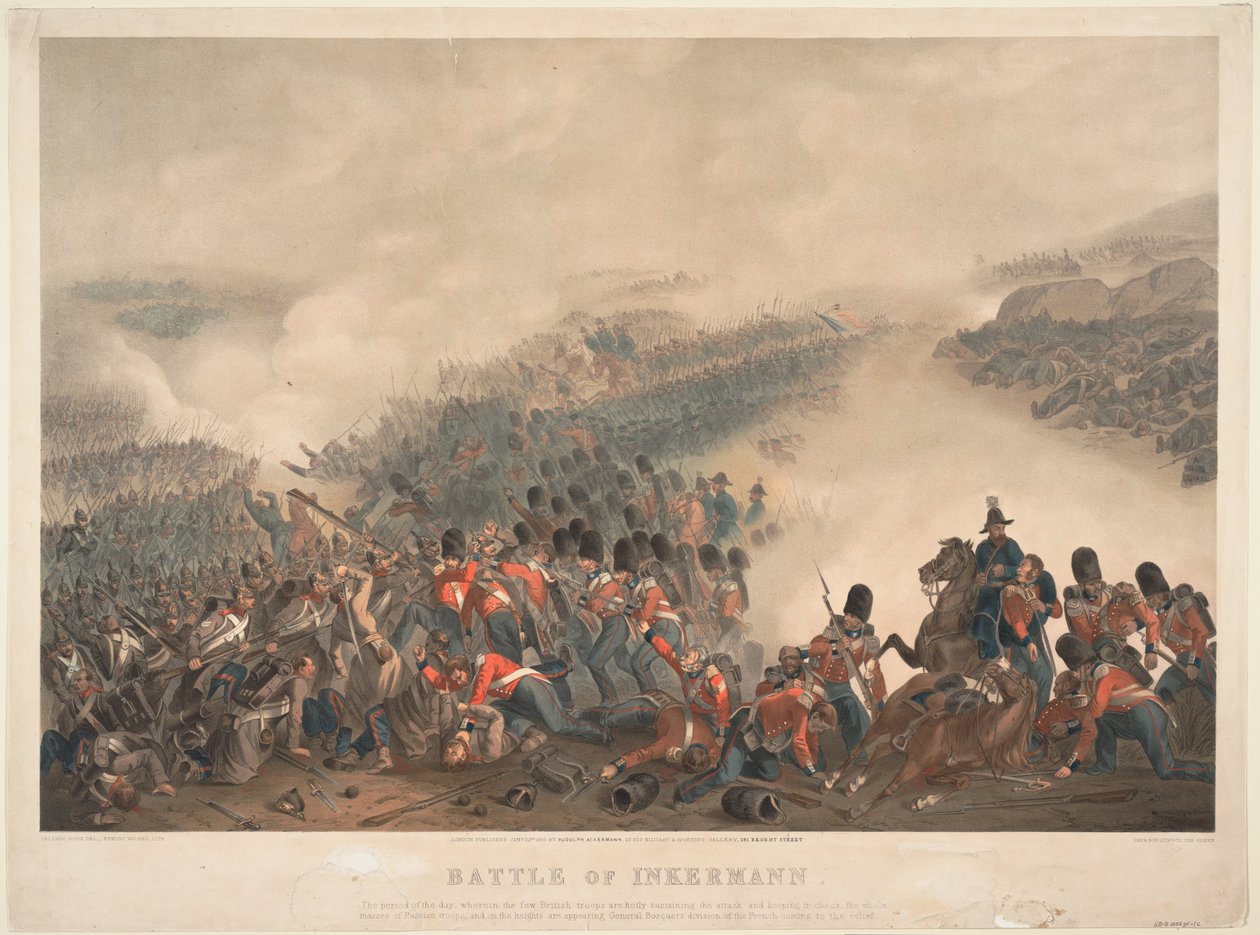 Slaget ved Inkerman den 5. november 1854, 1855 af Orlando Norie