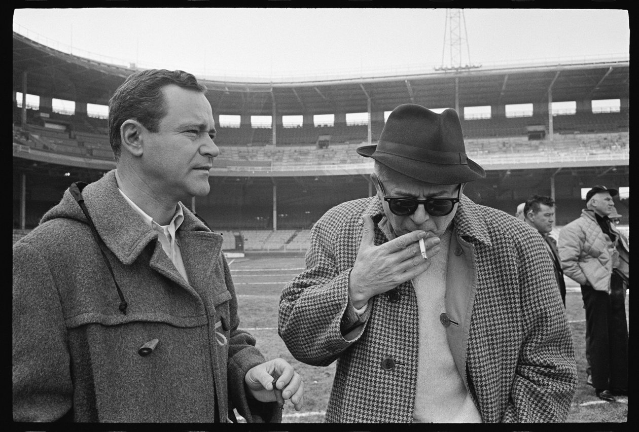 Billy Wilder og Jack Lemmon på settet til 