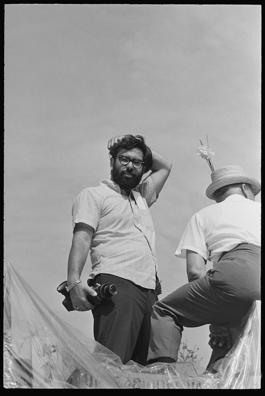 Francis Ford Coppola på sættet af "Finian