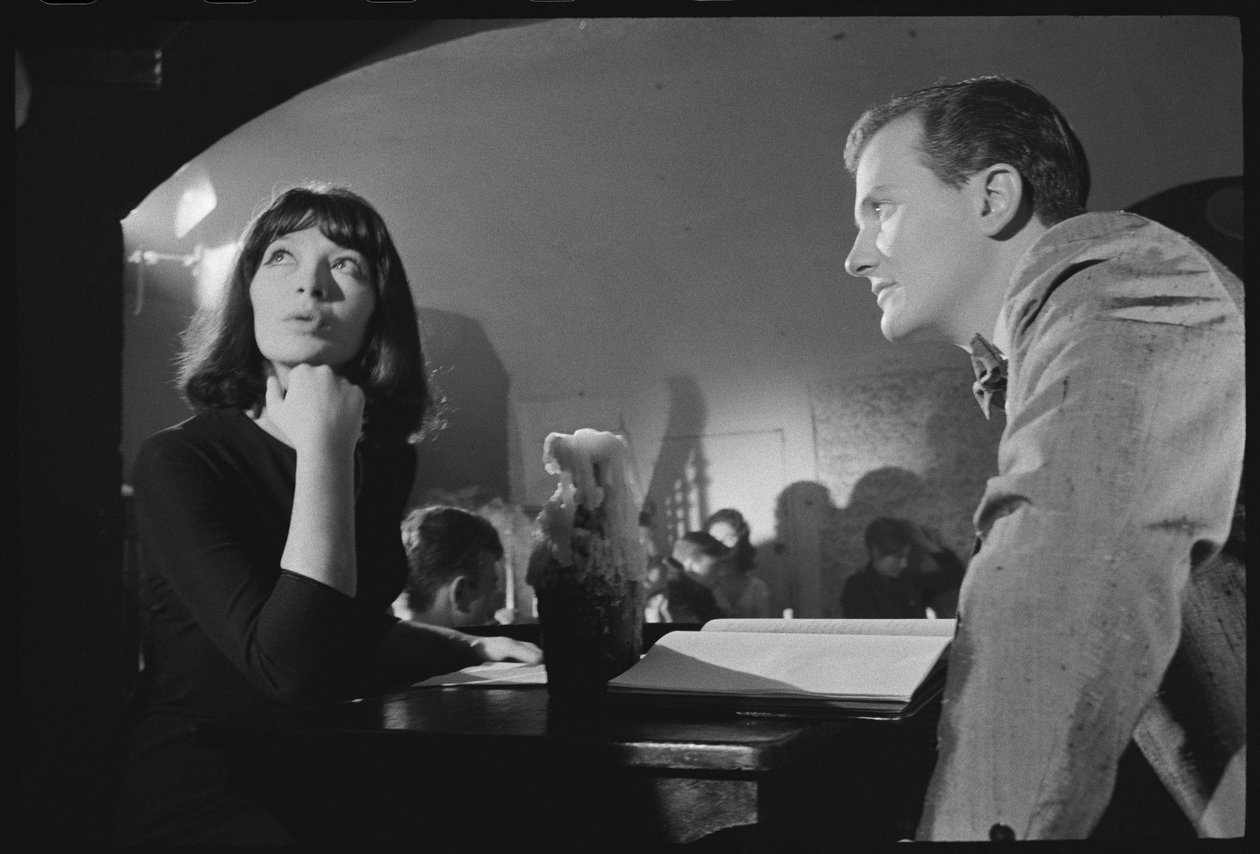 Juliette Greco med Pat Boone af Orlando Suero