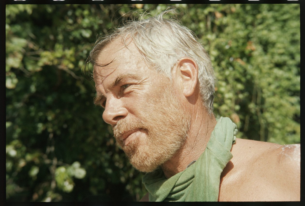 Lee Marvin på sættet til 