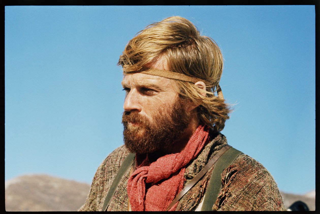 Robert Redford på settet, 