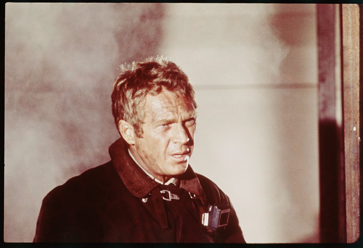 Steve McQueen på sættet af 