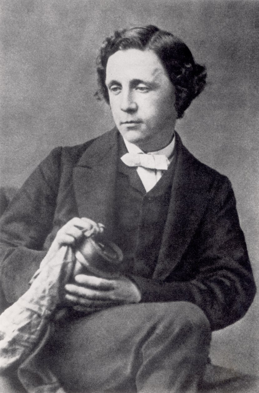 Portræt af Lewis Carroll (1832-98) af Oscar Gustav Rejlander