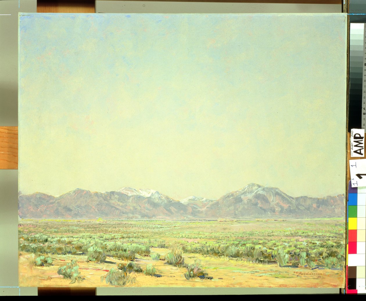 Taos-dalen af Oscar Edward Berninghaus