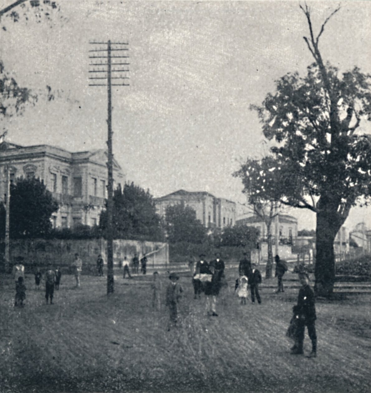 Largo da Republica, 1895 af Oscar Ernheim