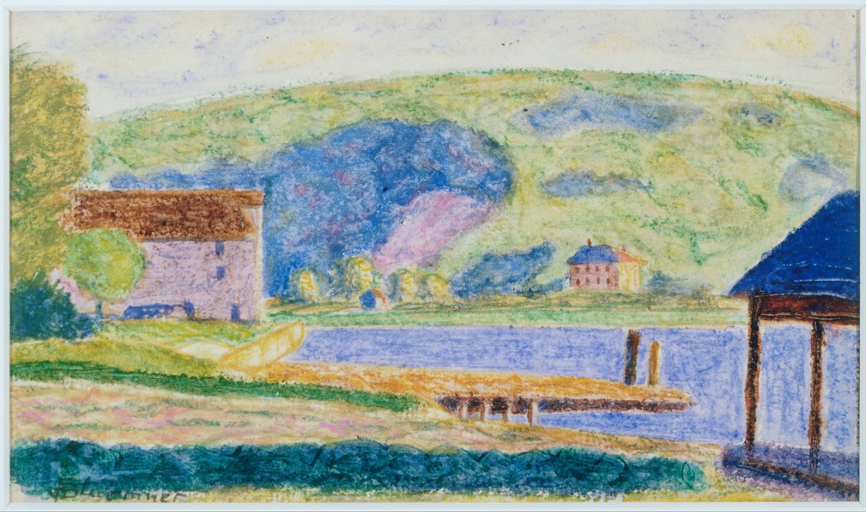 Cold Spring Harbor af Oscar Florianus Bluemner