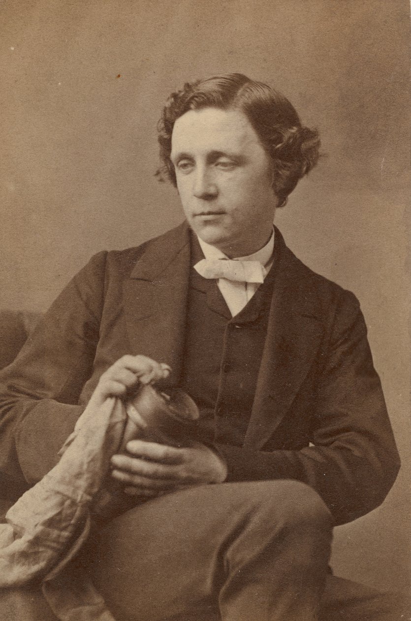 Lewis Carroll Charles Lutwidge Dodgson, 1863. af Oscar Gustav Rejlander