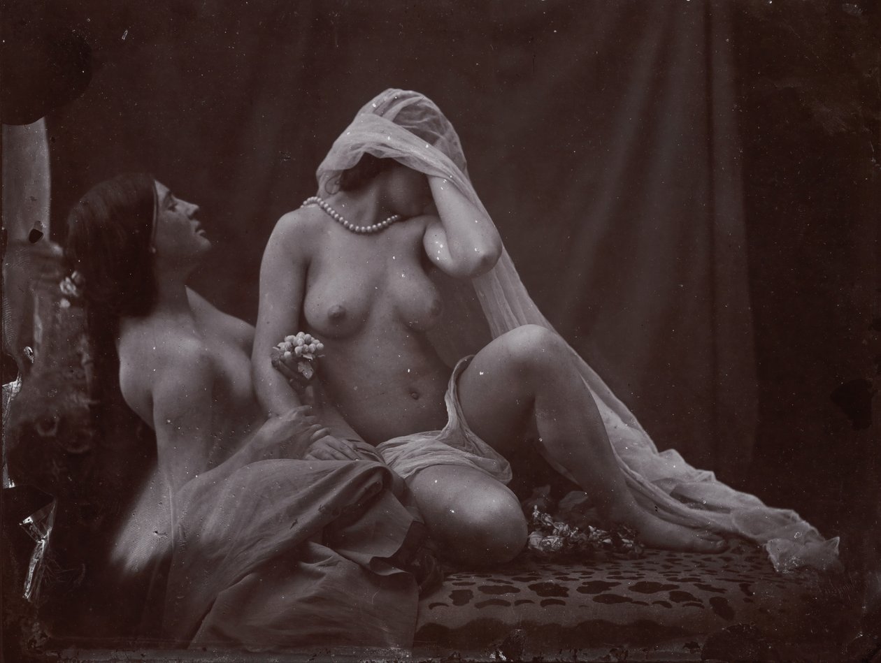 [Studie for Two Ways of Life], ca. 1857, trykt 1987. af Oscar Gustav Rejlander