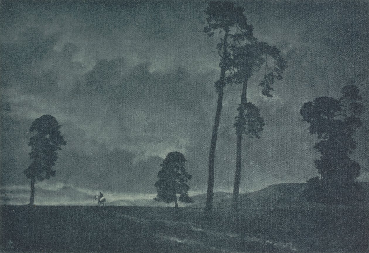 Kameraarbejde: Den ensomme rytter, 1904. Skaber: Oscar Hofmeister, Theodor Hofmeister. af Oscar and Theodor Hofmeister