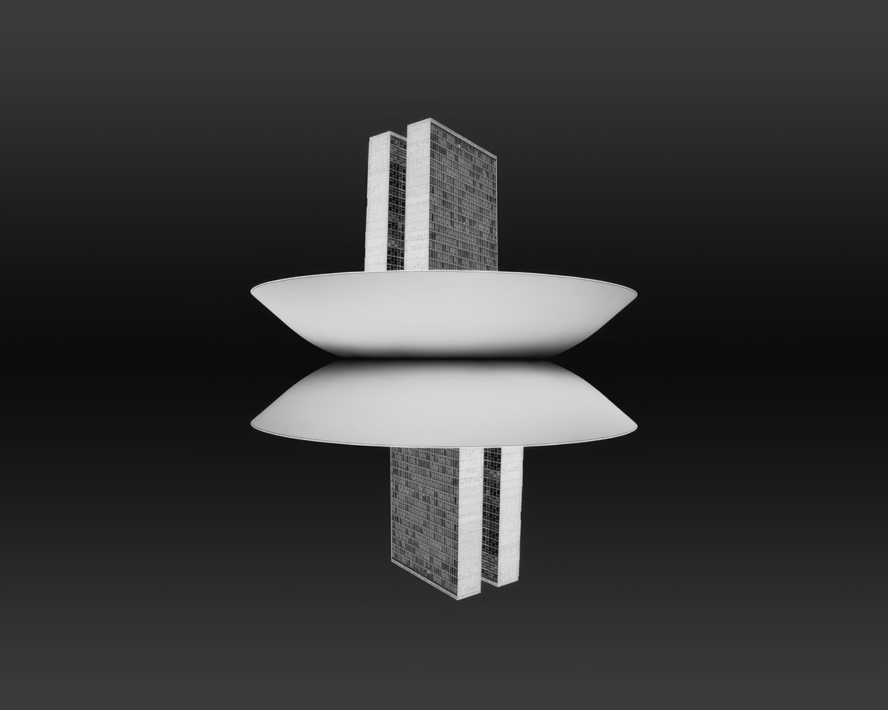 Brasilia, Nationalkongres af Oscar Niemeyer